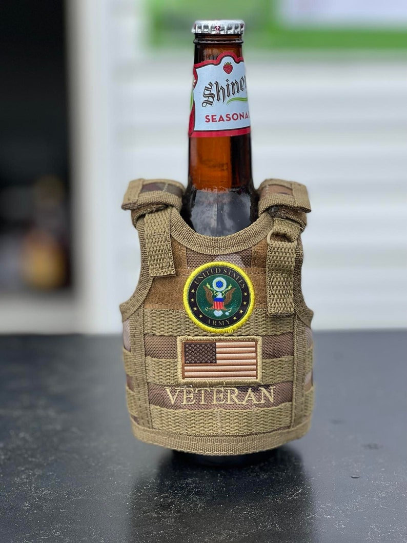 Military Veteran Beverage Insulator