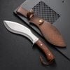 One-piece keel high hardness survival knife