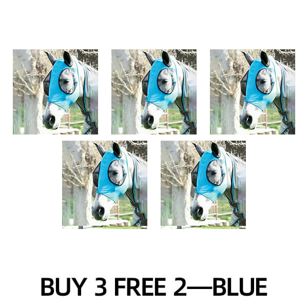 🔥Last day 54% off🔥Equine Mask Anti-Fly Mesh-- Buy 2 Free 1