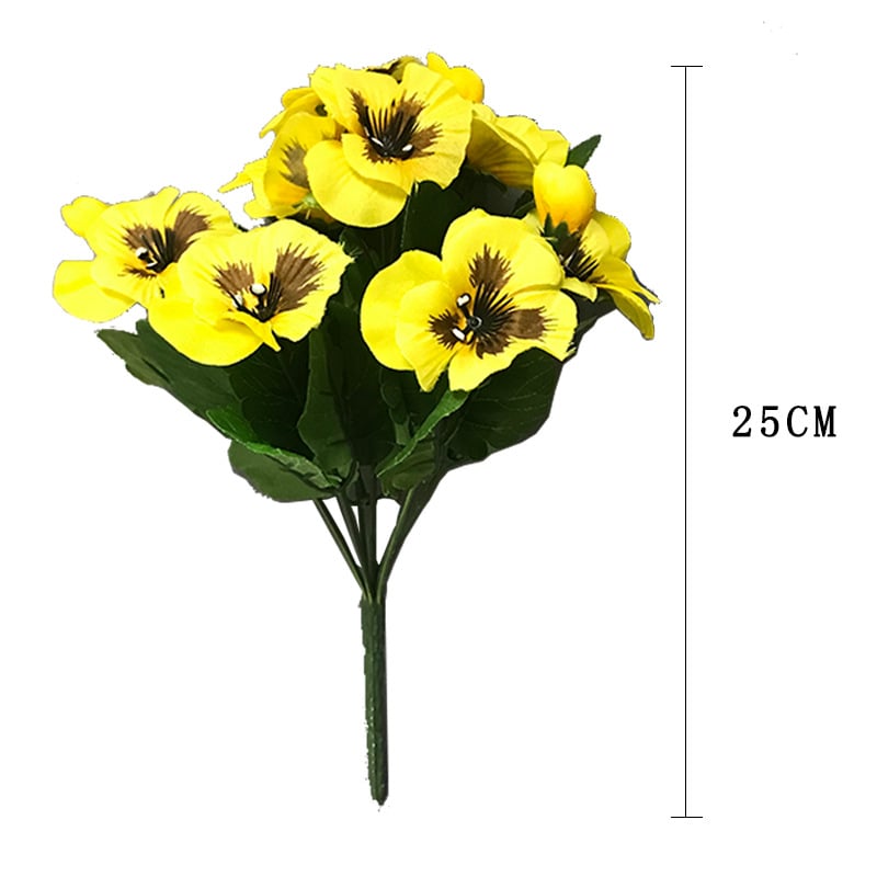 💐Last Day 70% OFF-Outdoor Artificial Pansy Flowers