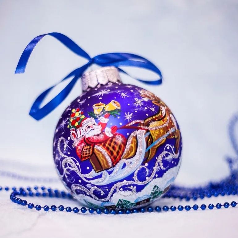 🎅2024 Christmas Gift--Hand Painted Christmas Ornament