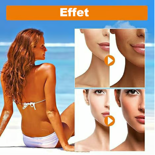 ⏰Dernier jour - 49 % de réduction🔥 - Gel bronzant intense et scintillant doré de luxe
