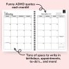 My Brain Has Too Many Tabs Open Planner | 2025 Funny Adult Daily ADHD Planner