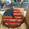 🔥Handmade American Flag Clock (𝐀𝐥𝐚𝐧 𝐄𝐰𝐞𝐧 𝐇𝐚𝐧𝐝𝐦𝐚𝐝𝐞®)