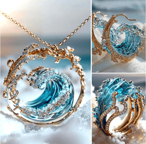 🔥LAST Sale 50% OFF - 🌊Ocean's Oath Jewelry Set