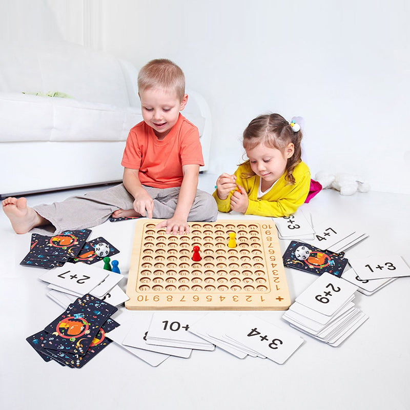 🔥Early Christmas Sale 48% OFF 🔥 Wooden Montessori multiplication board game♟,BUY 2 GET 10% OFF & FREE SHIPPING