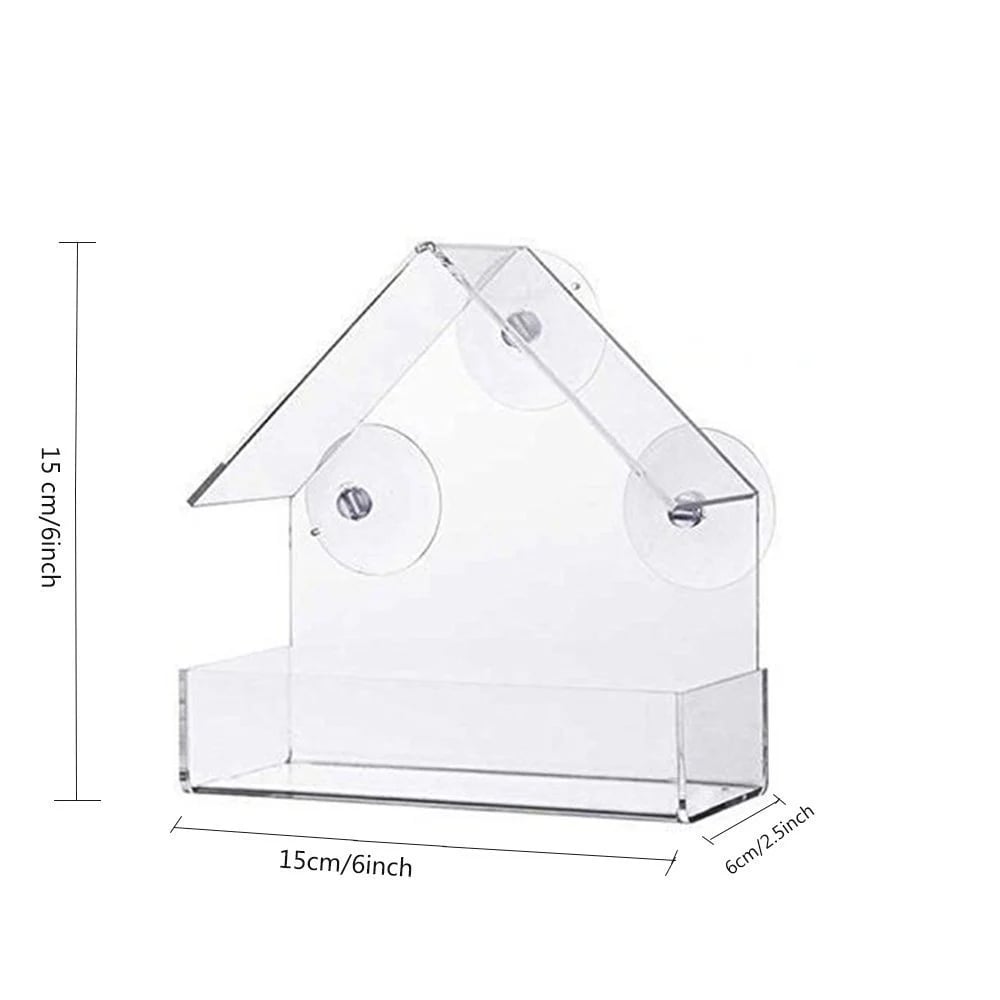 🔥Early Summer Sale 49%OFF🔥--Window Bird Feeder for Outside[BUY 2 FREE SHIPPING]