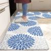 HEBE Anti Fatigue Kitchen Rug Sets 2 Piece Non Slip Kitchen Mats for Floor Cushioned Kitchen Rugs and Mats Waterproof Comfort Standing Mat Runner for Kitchen,Home Office,Sink,Laundry