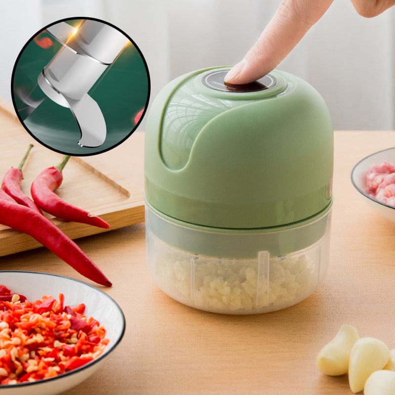 🧨New Year Sale 48% OFF🔥 USB Rechargebale Electric Garlic Grinder