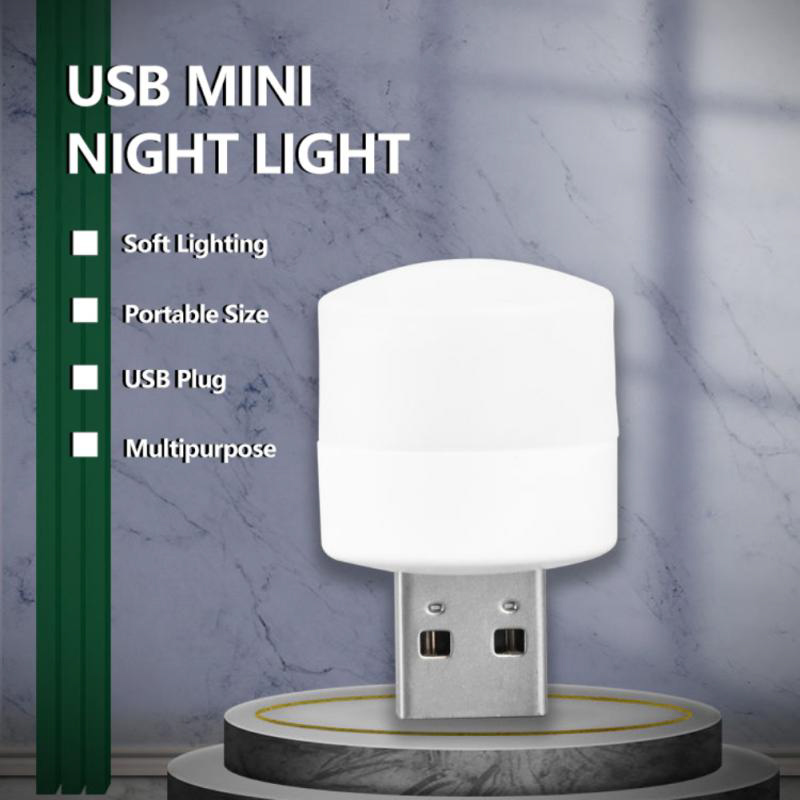 (Spring Hot Sale- 48% OFF) Mini USB Night Light(3 PCS) - 🔥Buy 2 Sets Free Shipping