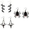 🦇🖤Triple Bat Drop Earrings(🔥Only $8.3 a piece in the set)