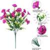 🌸 Spring Summer Home Decoration - 🌿 Fake Silk Colorful Morning Glory