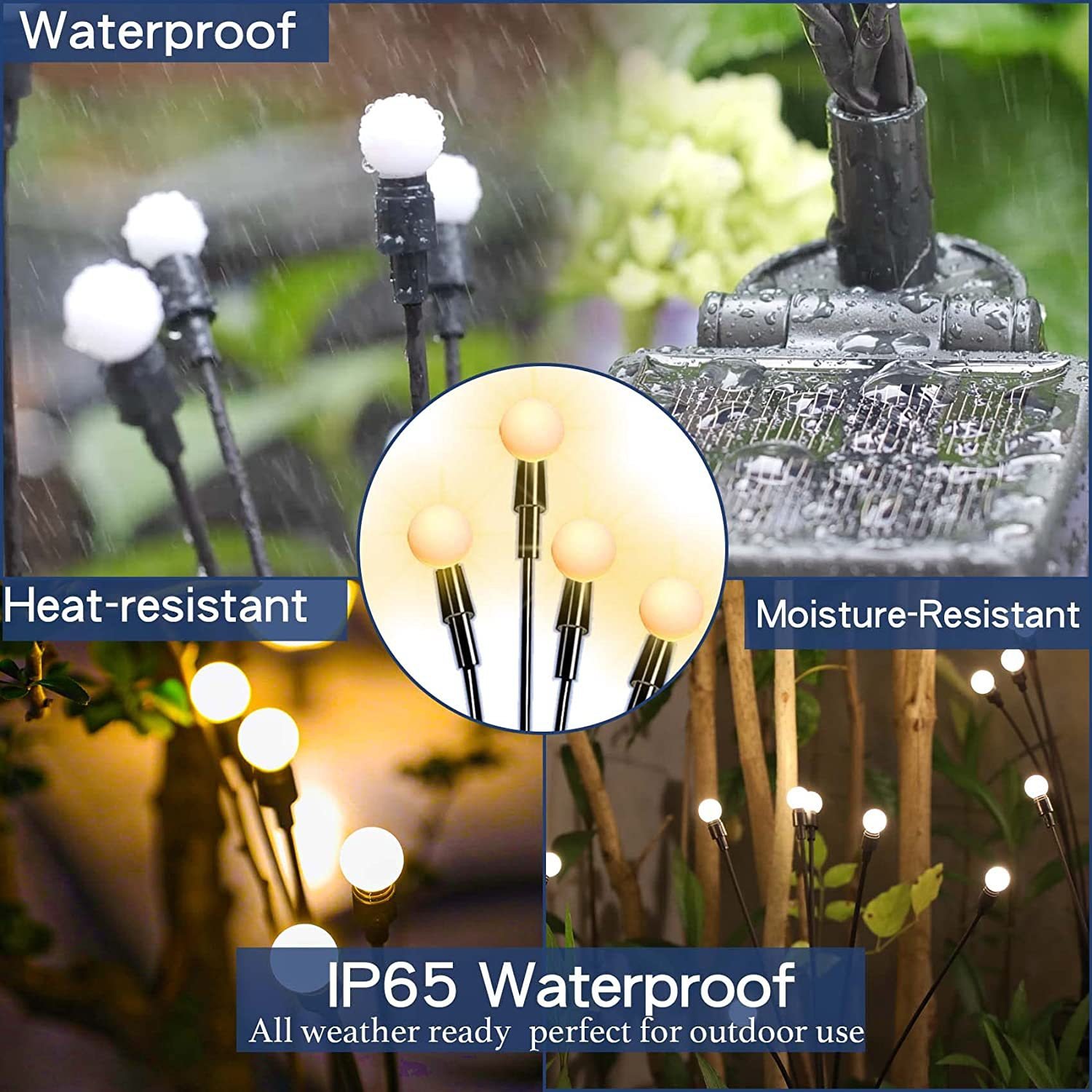 TikTok Last Day Promotion -60% OFF🎉Waterproof Solar Powered Firefly Light