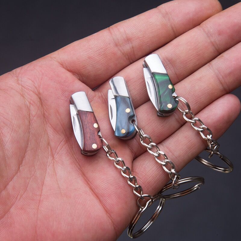 (🔥Last Day Promotion - 50% OFF) Mini Folding Knife Key Chain-Buy 4 Free Shipping