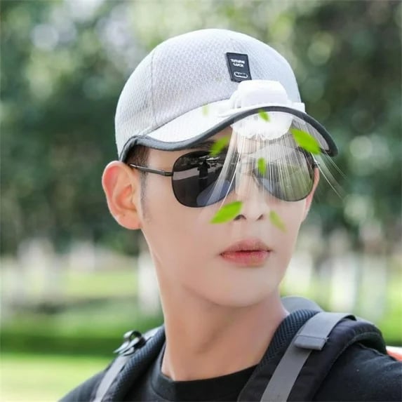 🎁TikTok Last Day Sale - 70% OFF🎉2025 New Ultralight UV Protection Baseball Cap with Solar Fan