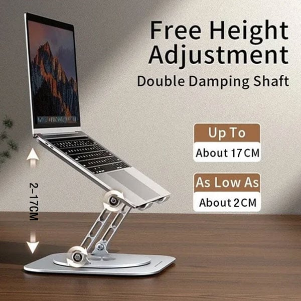 360° Rotating Laptop Stand Aluminum Alloy Bracket