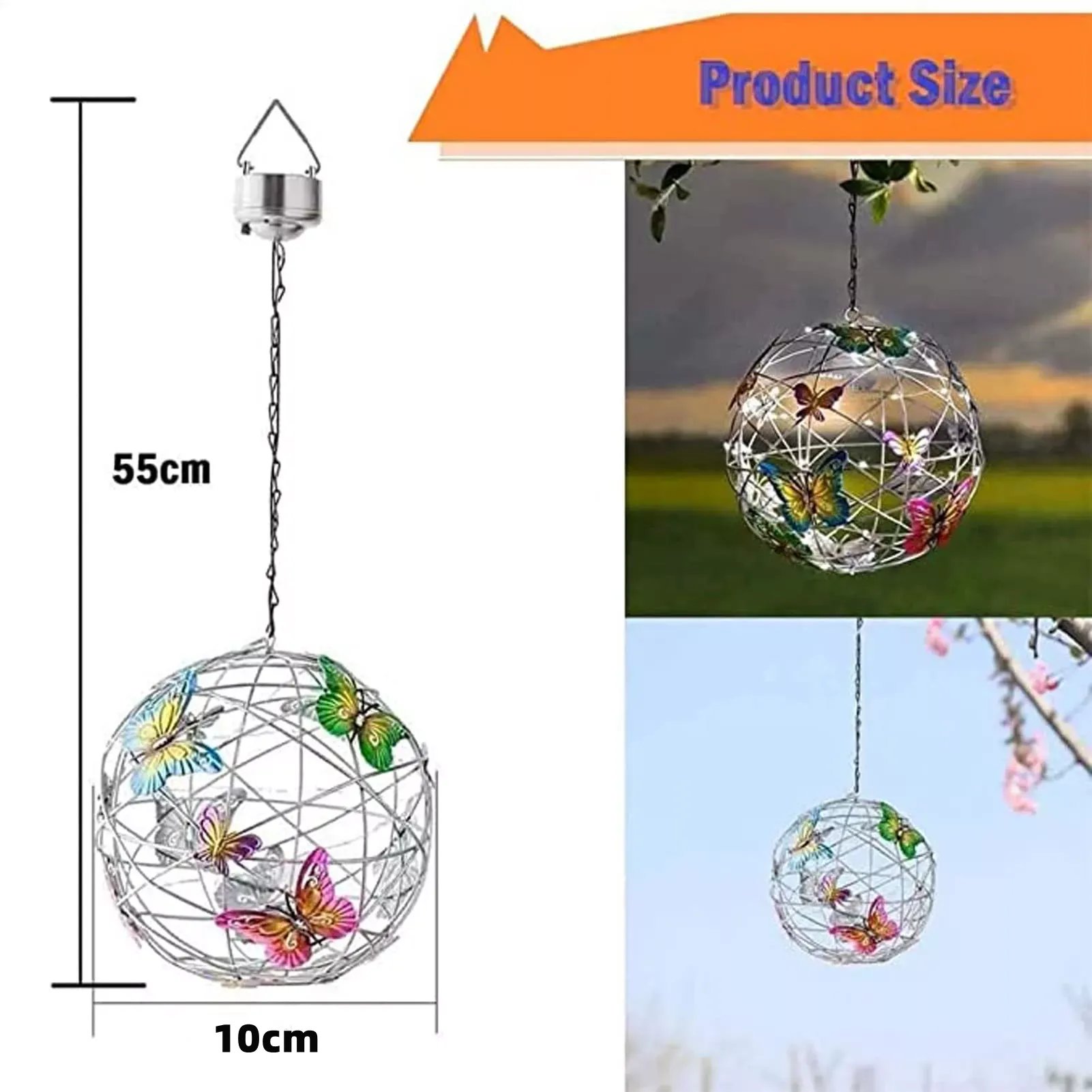 💖 Butterfly Decorative Solar Light