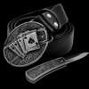 (🔥Last Day Promotion- SAVE 48% OFF)Fashion Punk Men's Genuine Leather Belt With Knife-Buy 2 Free Shipping