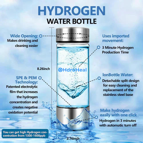 🔥 HOT SALE - 50% OFF 🎁HydroHeals Hydrogen Water bottle