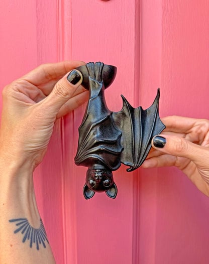 🎃Halloween Sale 50% OFF -💥🦇Bat Door Knocker
