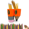 Creative Pencil Shape Pen Organizer Pen Holder