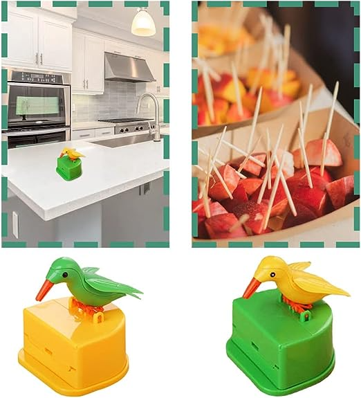 Bird Shaped Toothpick Storage Box Container