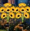 🌻Factory Direct Sales 49% Off🌞New for 2025 Solar LED Sunflower Garden Lights-29.6inch/74cm