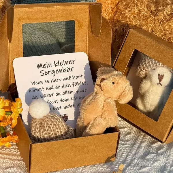 🔥Kaufe 1 Erhalte 1🎁Handgemachter Mini-Teddy in Box
