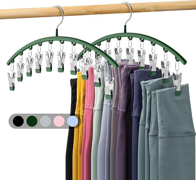 🎁TikTok Spring Last Day Promotion 48% OFF-🎁-🐾Curved Design Hanger with 10 Clips