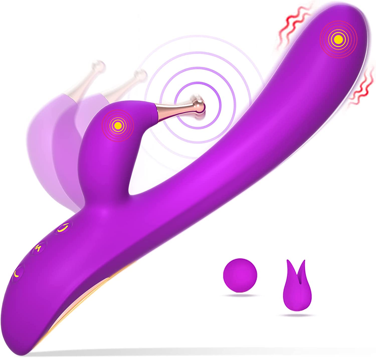 SHEMESIX - Female Masturbation Vibrator - Rabbit Dildo Vibrator Sex Toy