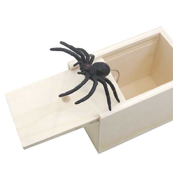 (🎃Early Halloween Sale🎃- 50% OFF) Super Funny Crazy Prank Gift Box Spider -🎁BUY 2 GET 1 FREE(3 PCS)