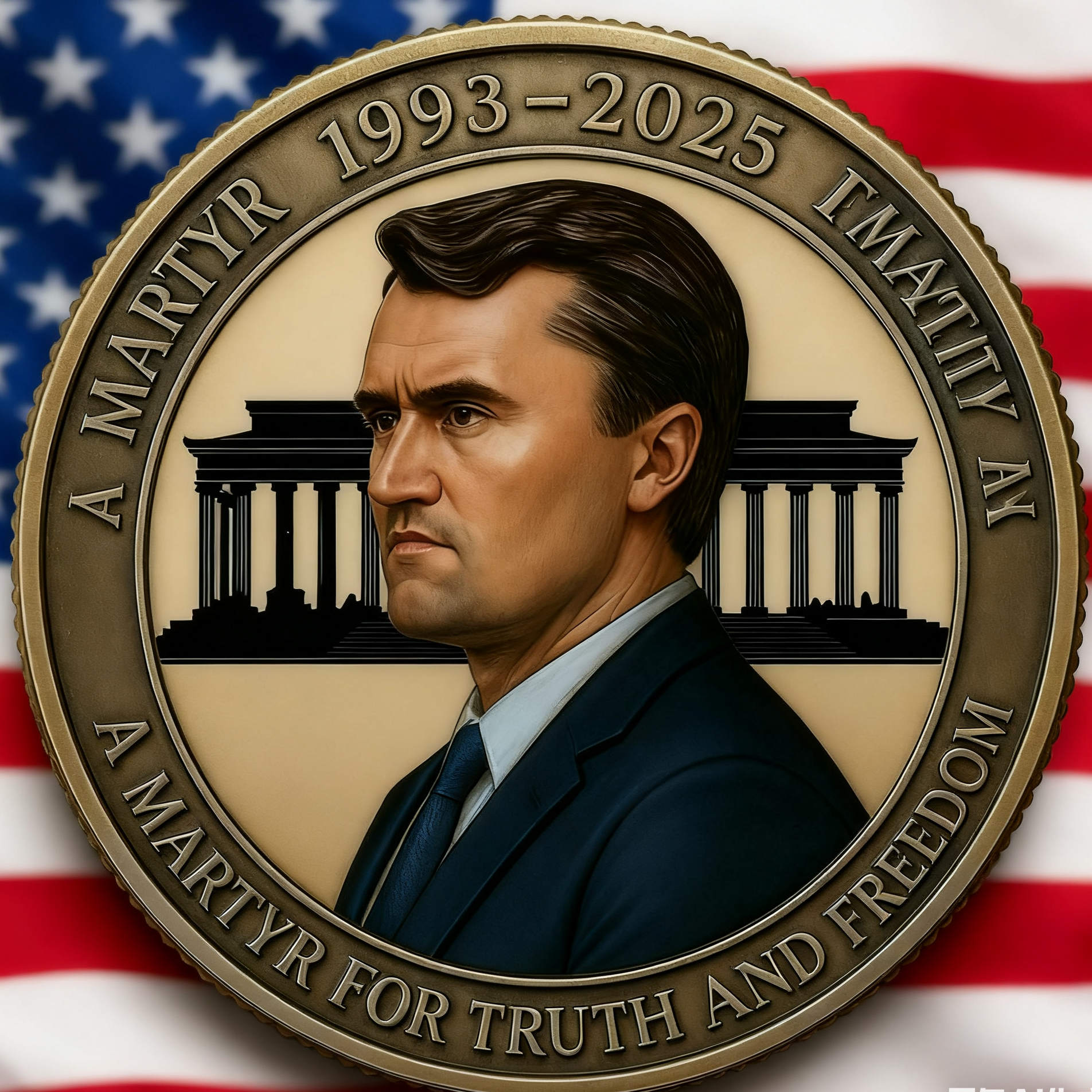 🙏🕊️ Charlie Kirk Commemorative Coin Set—🕯️Dedicated to the True Patriot