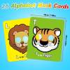 🔥Last Day Promotion 70% OFF🔥26 Pcs Alphabet ABC Flash Cards with Animal Masks