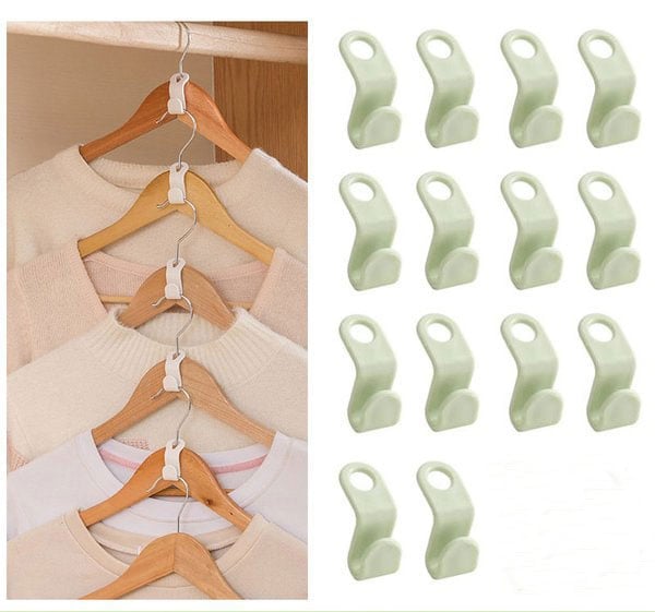 【🔥The 2022 The best closet helper】Space-Saving Clothes Hanger Connector Hooks