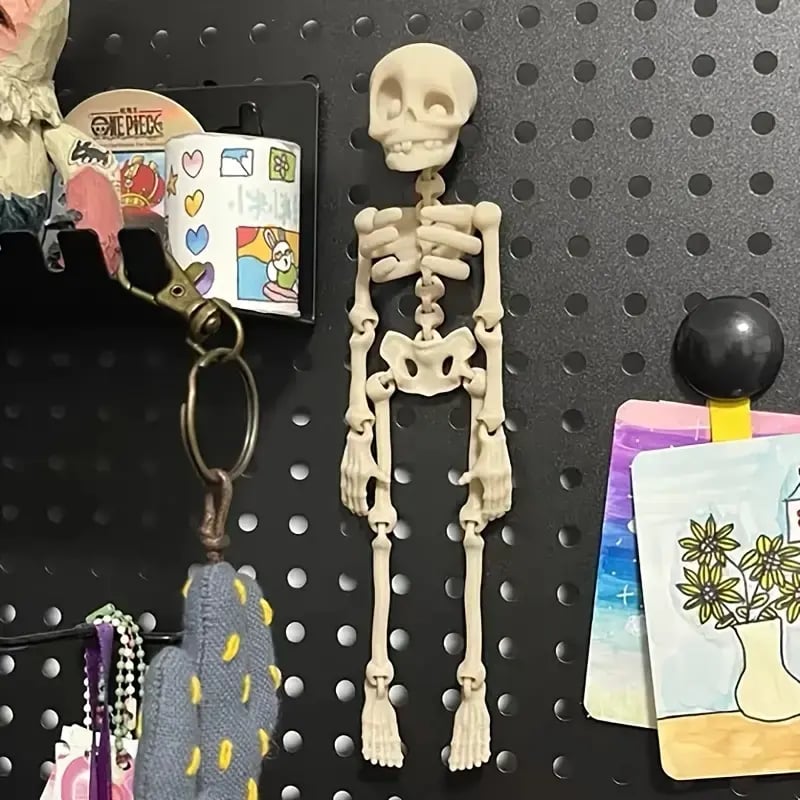 💥LAST DAY SALE 50% OFF🎃3D Printed Vintage Skeleton Magnetic Figurine