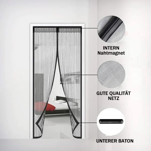 🔥Letzter Tag Verkauf 49% Rabatt 🔥Magnetische Fliegengittertür