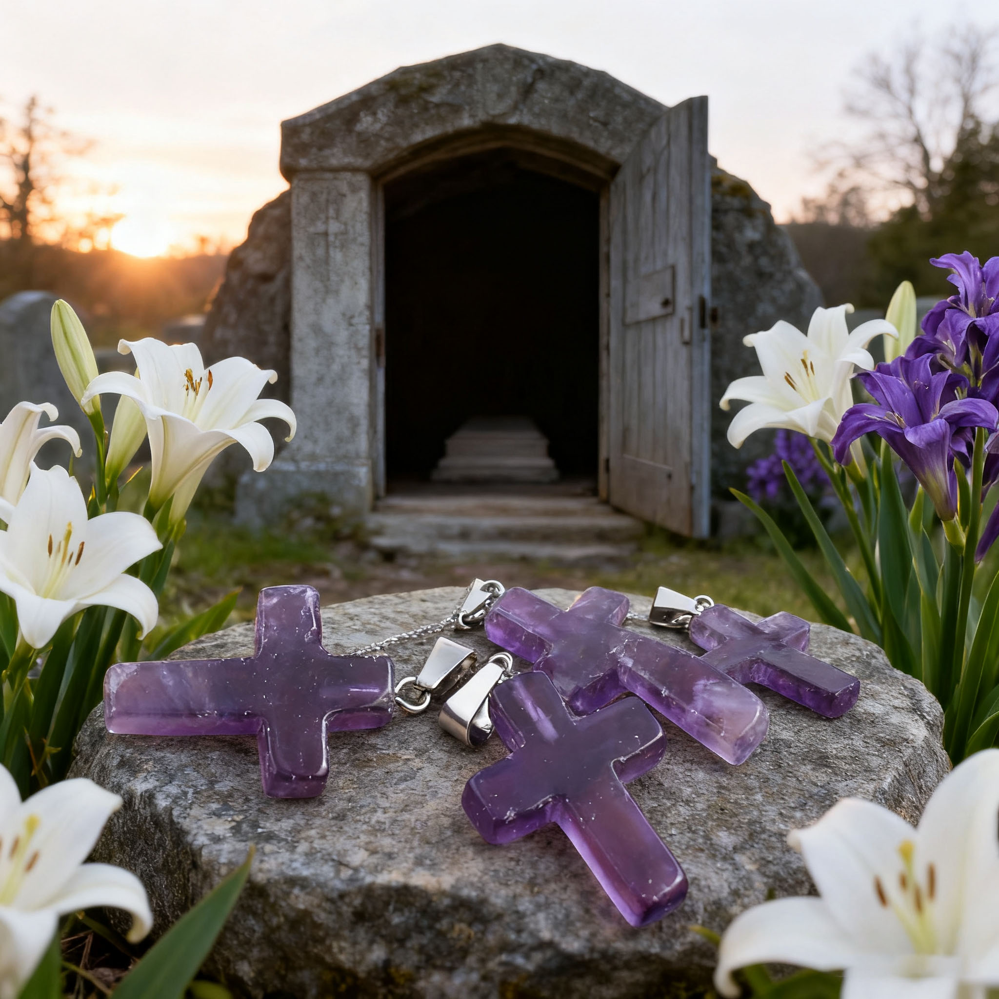 ✝️100% Handmade Crystal Cross Healing Heart,🔥🔥BUY 7 GET 5 FREE & FREE SHIPPING - Best Seller (12 PCS)93.6% of people would choose this