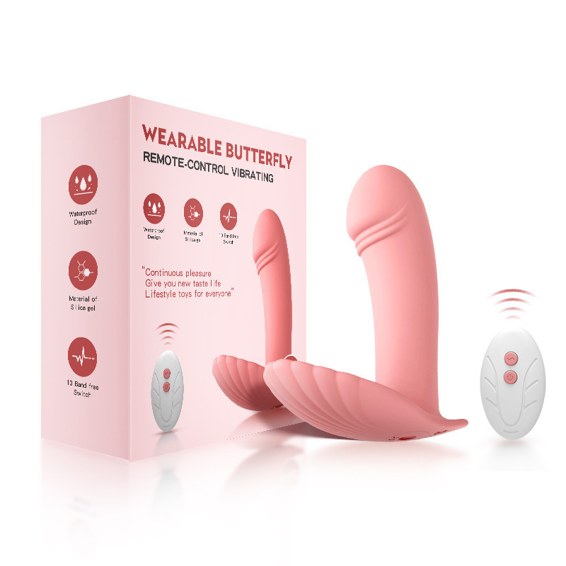 Ladies Vibrating Egg Panty Vibrator Wireless Remote Control Wearable Dildo Vibrator - TD04