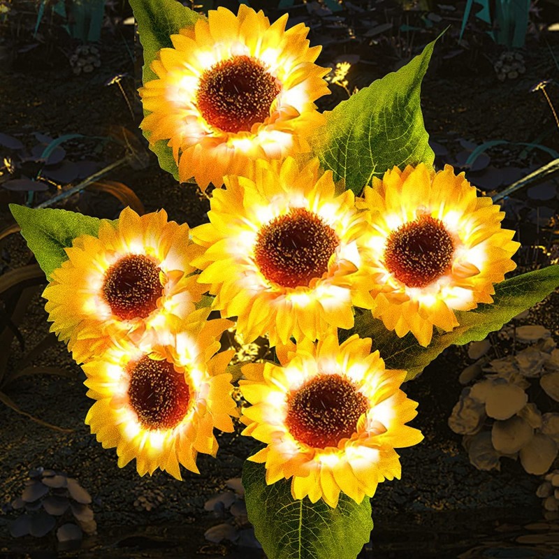 (🔥Last Day Promotion 50% OFF) Outdoor Sunflower Lights