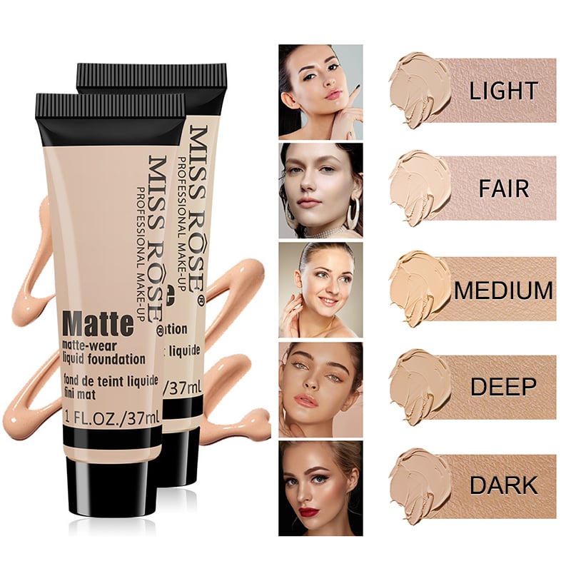 🔥Last Day Promotion- SAVE 70%🔥 Liquid Foundation - Buy 1 Get 1 Free