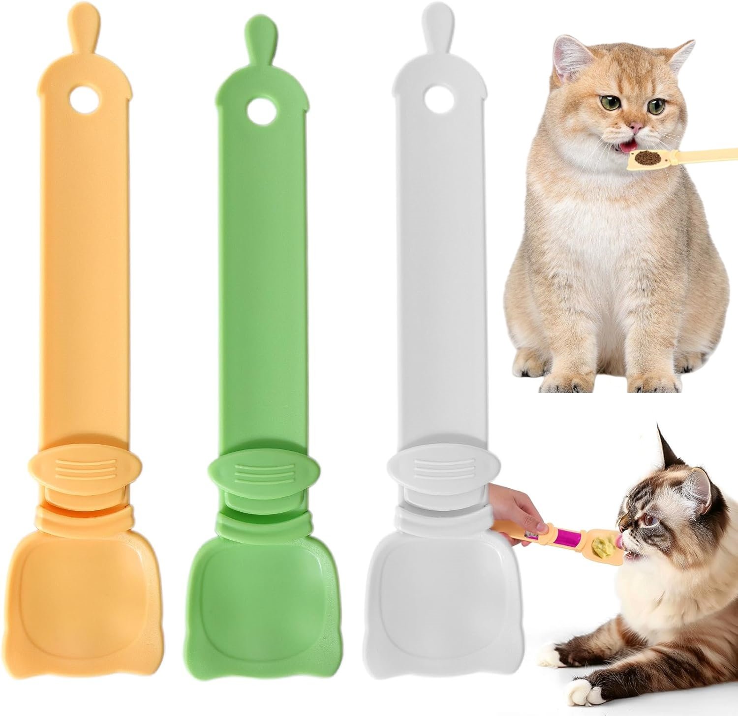 (🔥2024 Best Selling - 50% OFF) Cat Strip Squeeze Spoon, Buy More Save More!!!