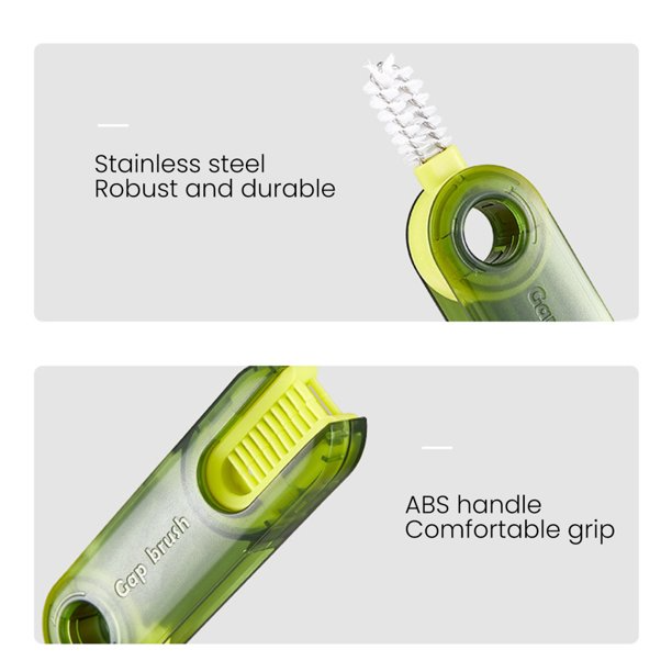 (🔥Last Day Promotion- SAVE 48% OFF)3 in 1 Bottle Cap Detail Brush--buy 2 get 1 free now（5pcs）