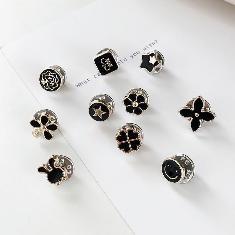 Tiktok Summer Sale🎉Anti-Exposure Fixed Brooches (10 Pcs/Set)