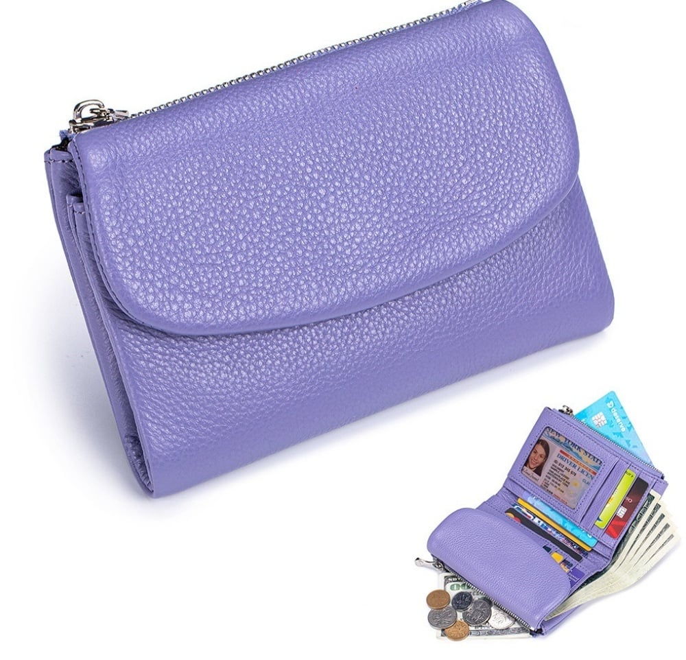 ⏰LAST DAY SALE 50% OFF💥Unisex Pebble Leather Wallet