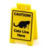 🔥Last Day Promotion 70% OFF🔥Caution Sign: Cat Vomit Edition⚡Buy 3 Get 1 Free