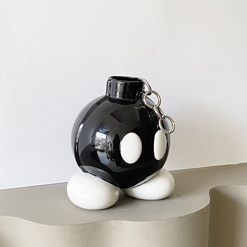 🔥Last Day Promotion - 60% OFF🎁💣Bomb Vase🤣Ceramic vases Home decor vases