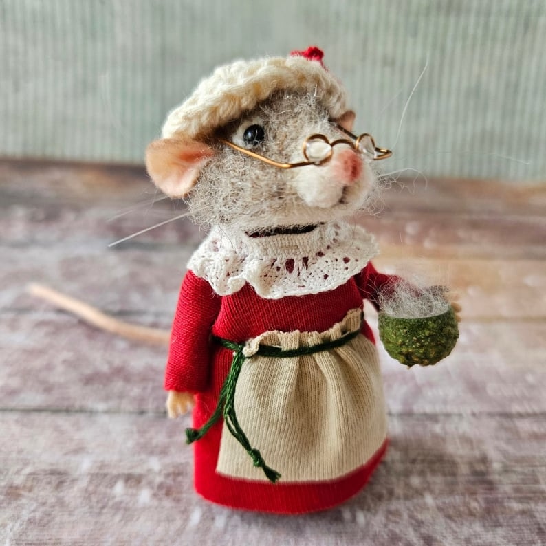 🥰Cute Needle Felted Mouse