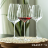 Melodious Ribbed Wine Glasses