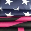 Freedom Kirk Memorial Flag Black and White Kirk Memorial Canvas Flag (No flag Stick Included)