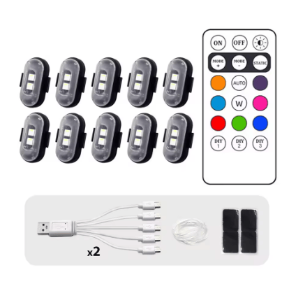 ⏰LAST DAY SALE 50% OFF💥RGB Led Aircraft Strobe lights